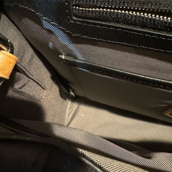 Tumi Mens Leather Strapped Briefcase - Picture 7 of 9